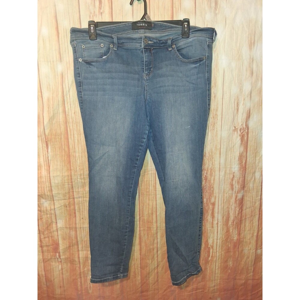 Torrid Medium Denim Skinny Jeans Sz 18S